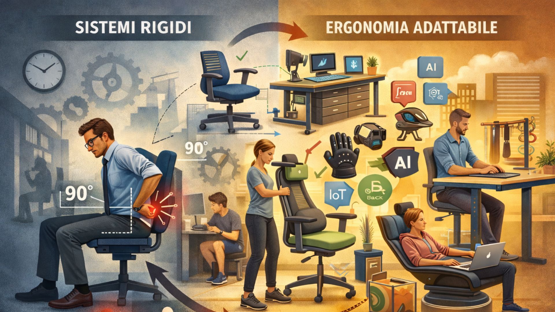 Ergonomia e adattabilità: perché i sistemi rigidi falliscono nel garantire ambienti di lavoro sicuri e produttivi
